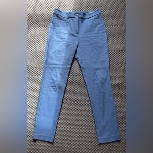 LOFT The Sutton Skinny Pant Slate Blue Size 6 curvy NWOT